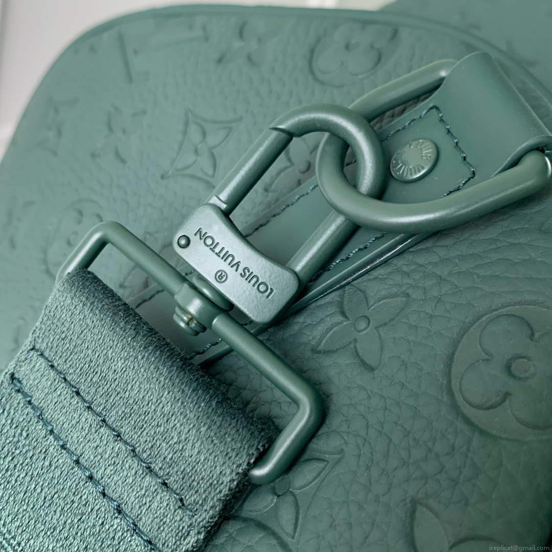LV M24440 Louis Vuitton Keepall Bandoulière 50 Bag Forest Green