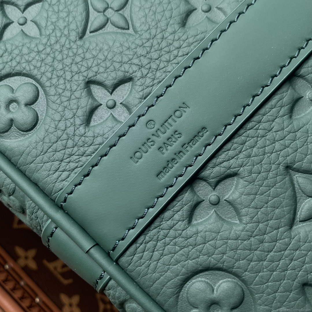 LV M24440 Louis Vuitton Keepall Bandoulière 50 Bag Forest Green