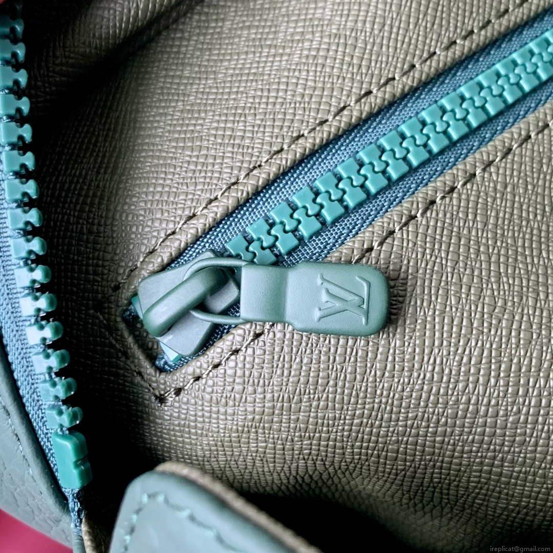 LV M24442 Louis Vuitton Dopp Kit Bag Forest Green