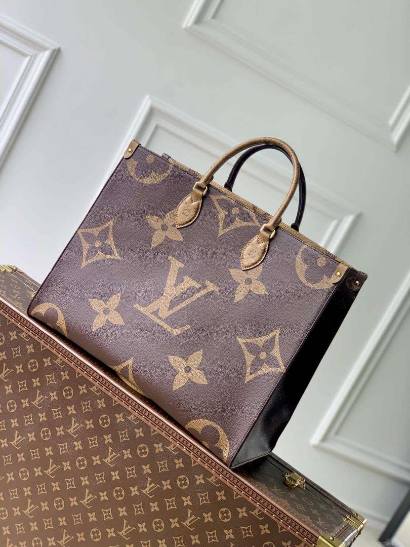 LV M46823 Louis Vuitton OnTheGo Voyage Tote Bag