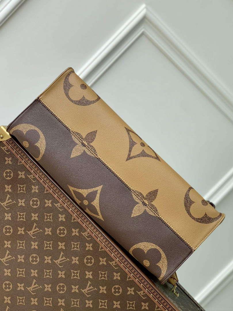 LV M46823 Louis Vuitton OnTheGo Voyage Tote Bag