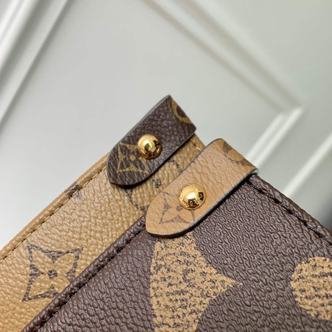LV M46823 Louis Vuitton OnTheGo Voyage Tote Bag