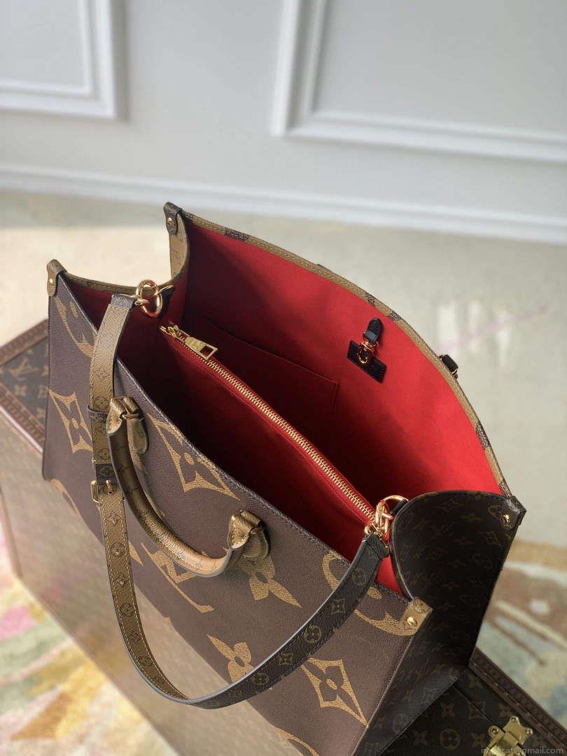 LV M46823 Louis Vuitton OnTheGo Voyage Tote Bag