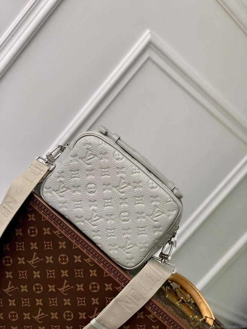 LV M23152 Louis Vuitton S-Lock Messenger City Bag Mineral Gray