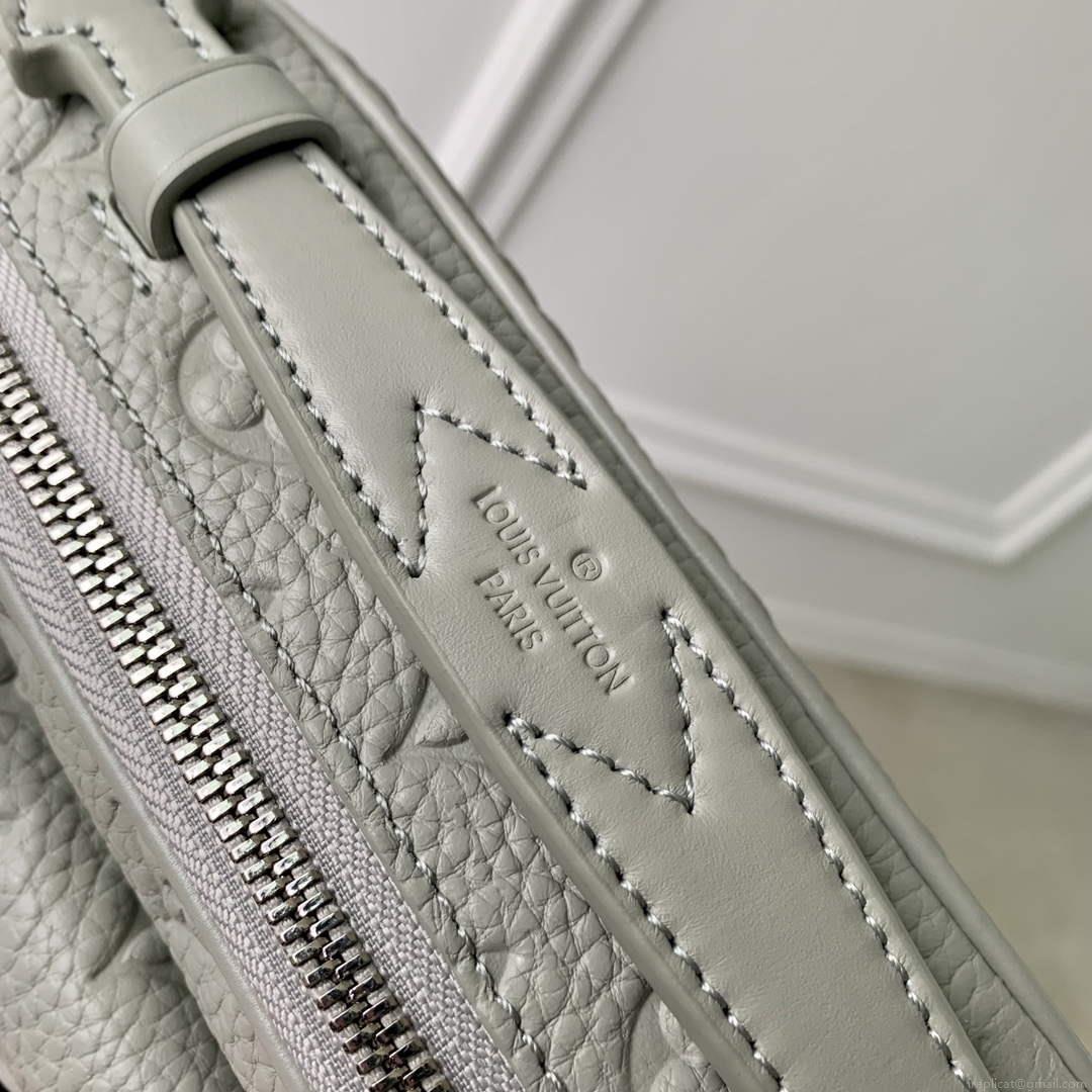 LV M23152 Louis Vuitton S-Lock Messenger City Bag Mineral Gray