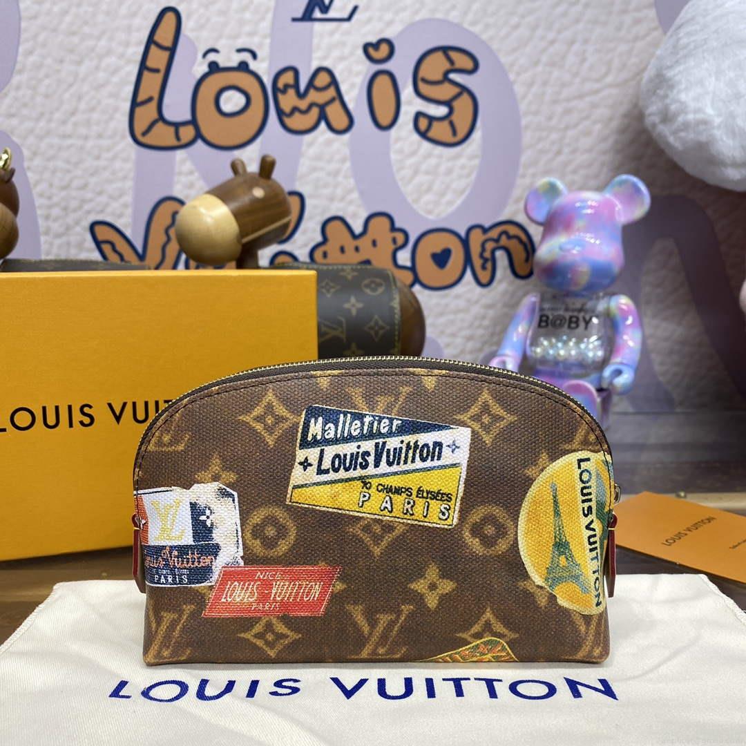 LV M83597 Louis Vuitton Cosmetic Pouch Bag Monogram Canvas
