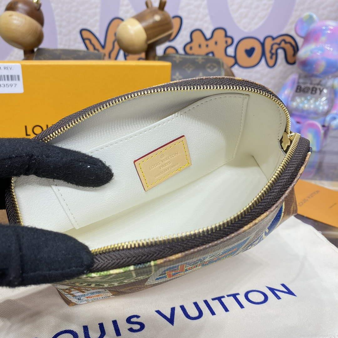 LV M83597 Louis Vuitton Cosmetic Pouch Bag Monogram Canvas