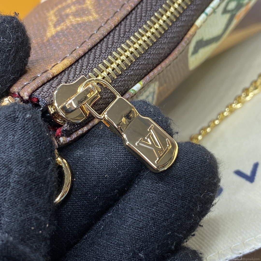 LV M58009 Louis Vuitton Mini Pochette Accessoires Monogram Canvas