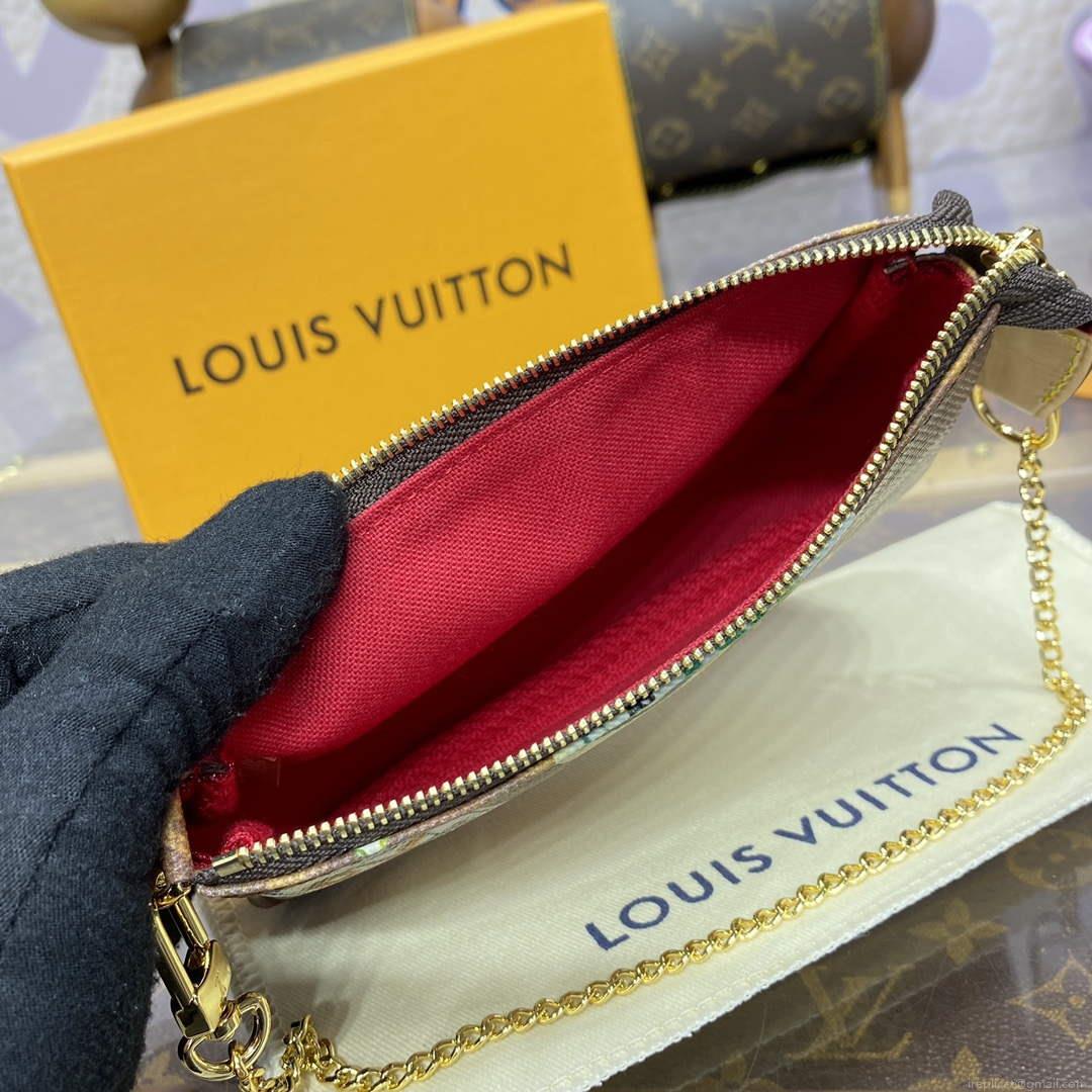 LV M58009 Louis Vuitton Mini Pochette Accessoires Monogram Canvas