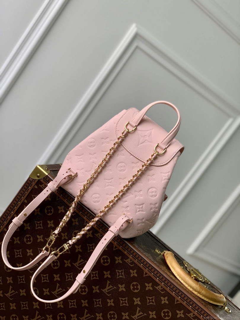 LV M47074 Louis Vuitton Playful Backup Backpack Bag Opal Pink
