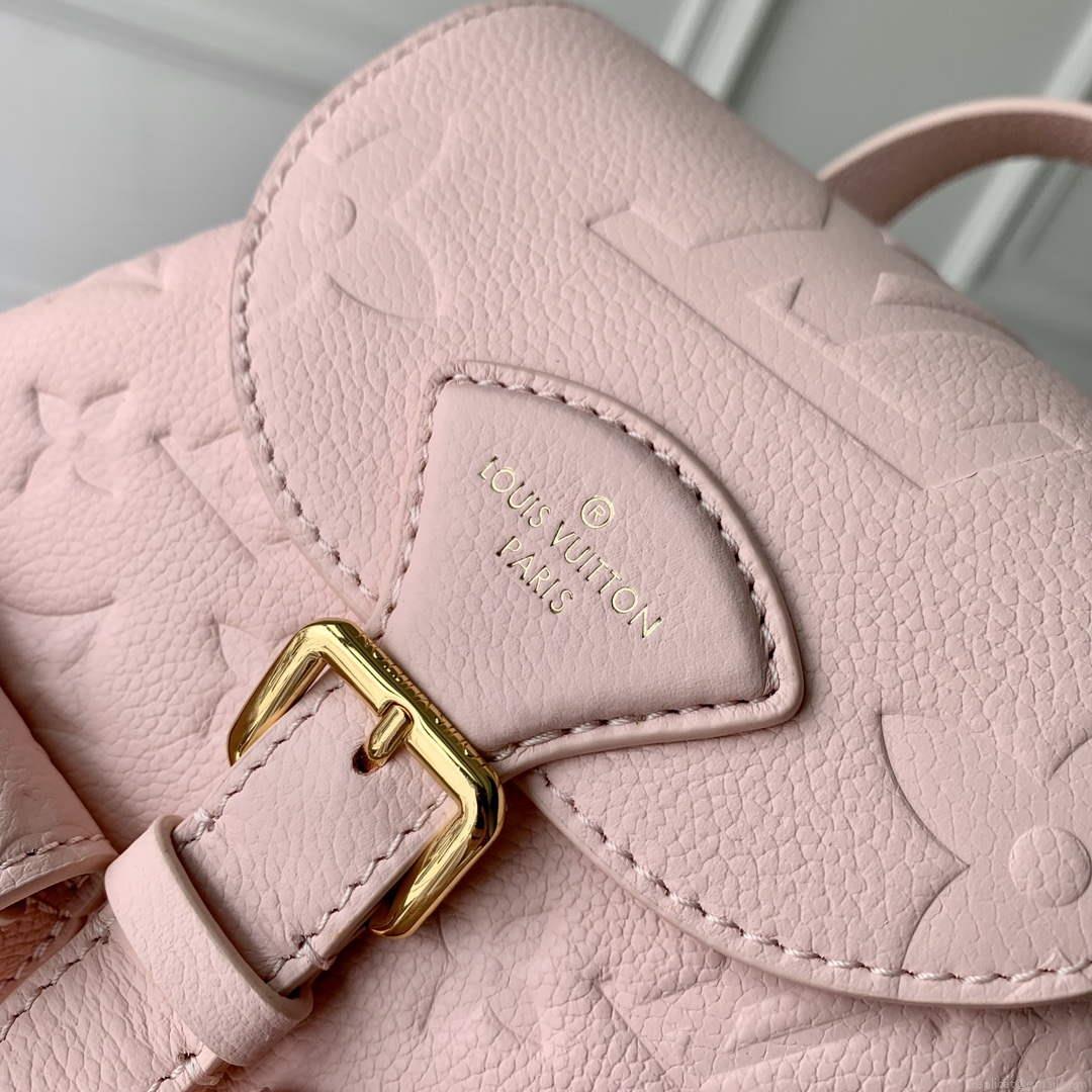 LV M47074 Louis Vuitton Playful Backup Backpack Bag Opal Pink