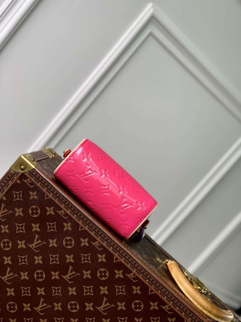 LV M83273 Louis Vuitton Nano Speedy Bag Neon Pink