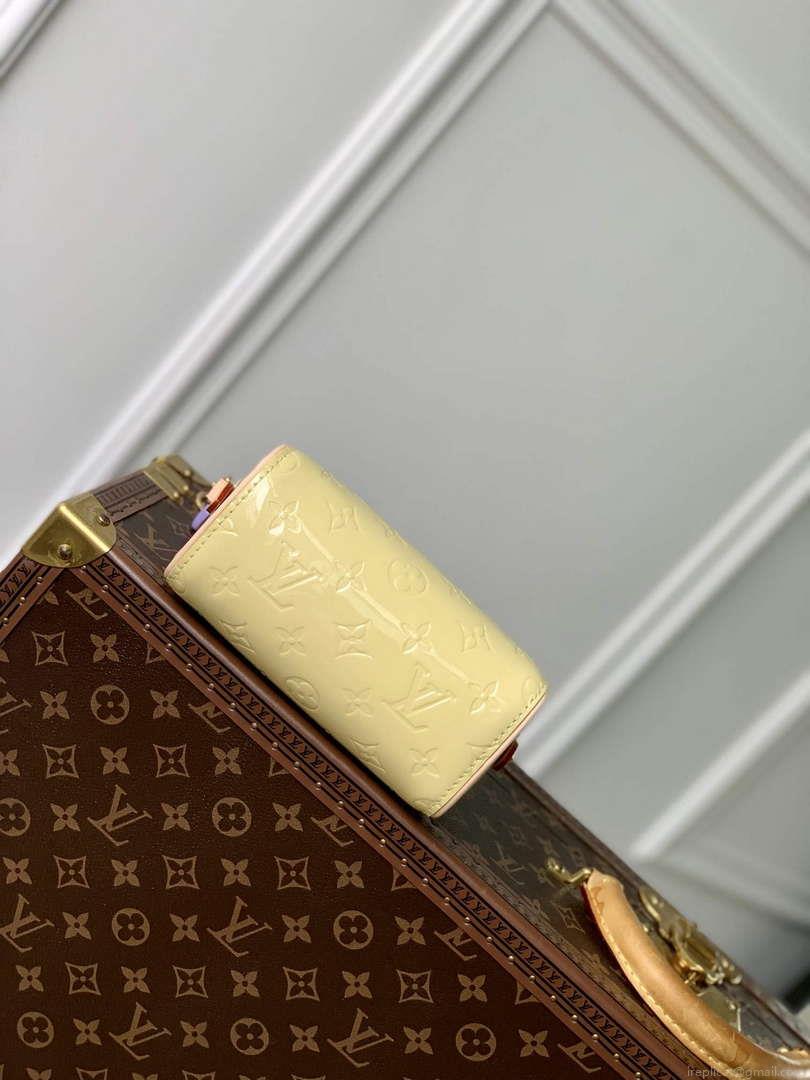 LV M83273 Louis Vuitton Nano Speedy Bag Yellow
