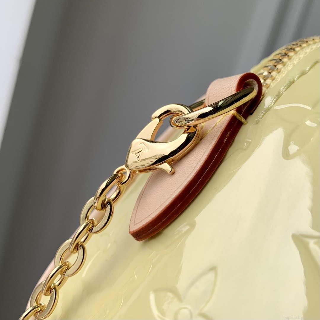 LV M83273 Louis Vuitton Nano Speedy Bag Yellow