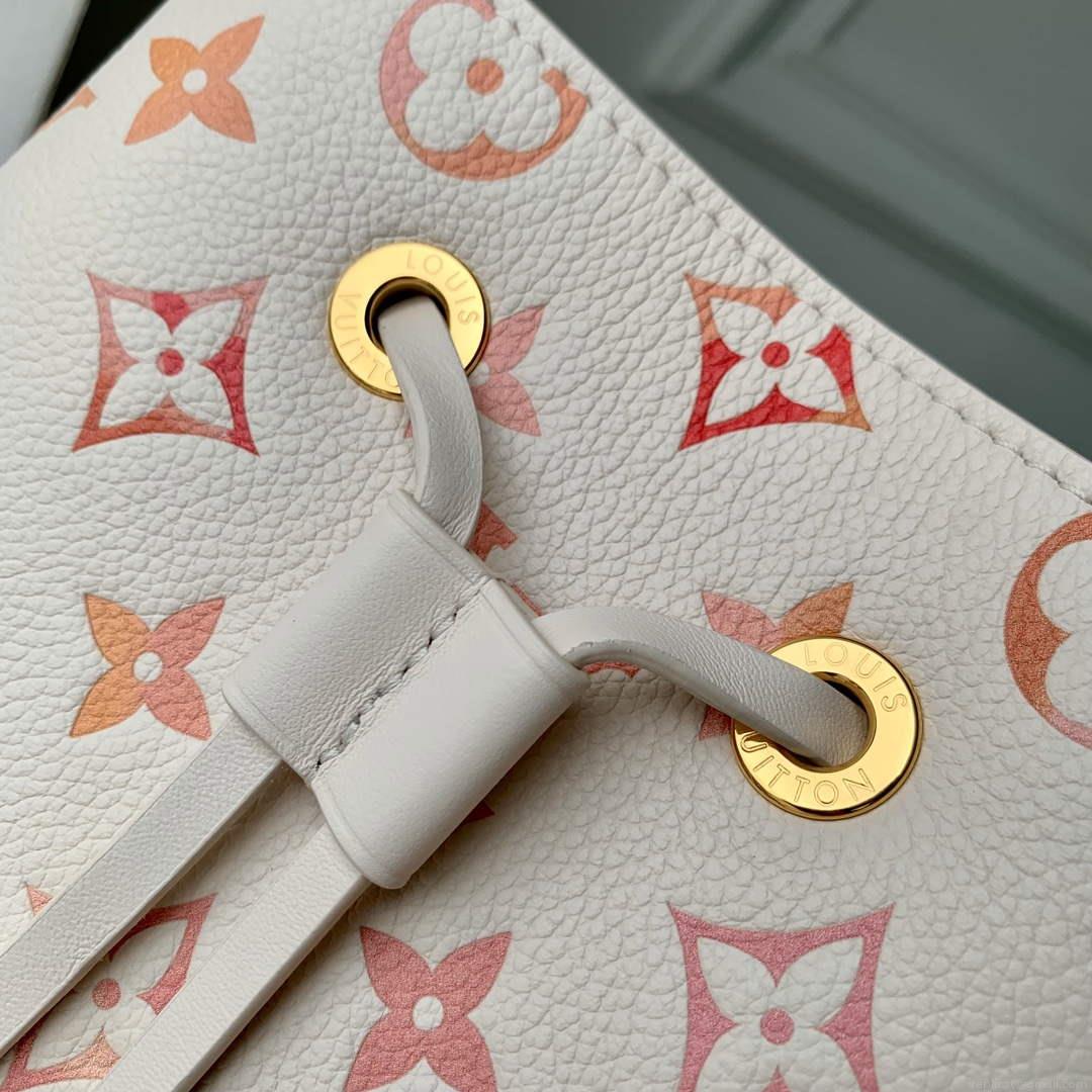 LV M24649 Louis Vuitton Néonoé BB Bucket Bag Sunrise Aquarelle