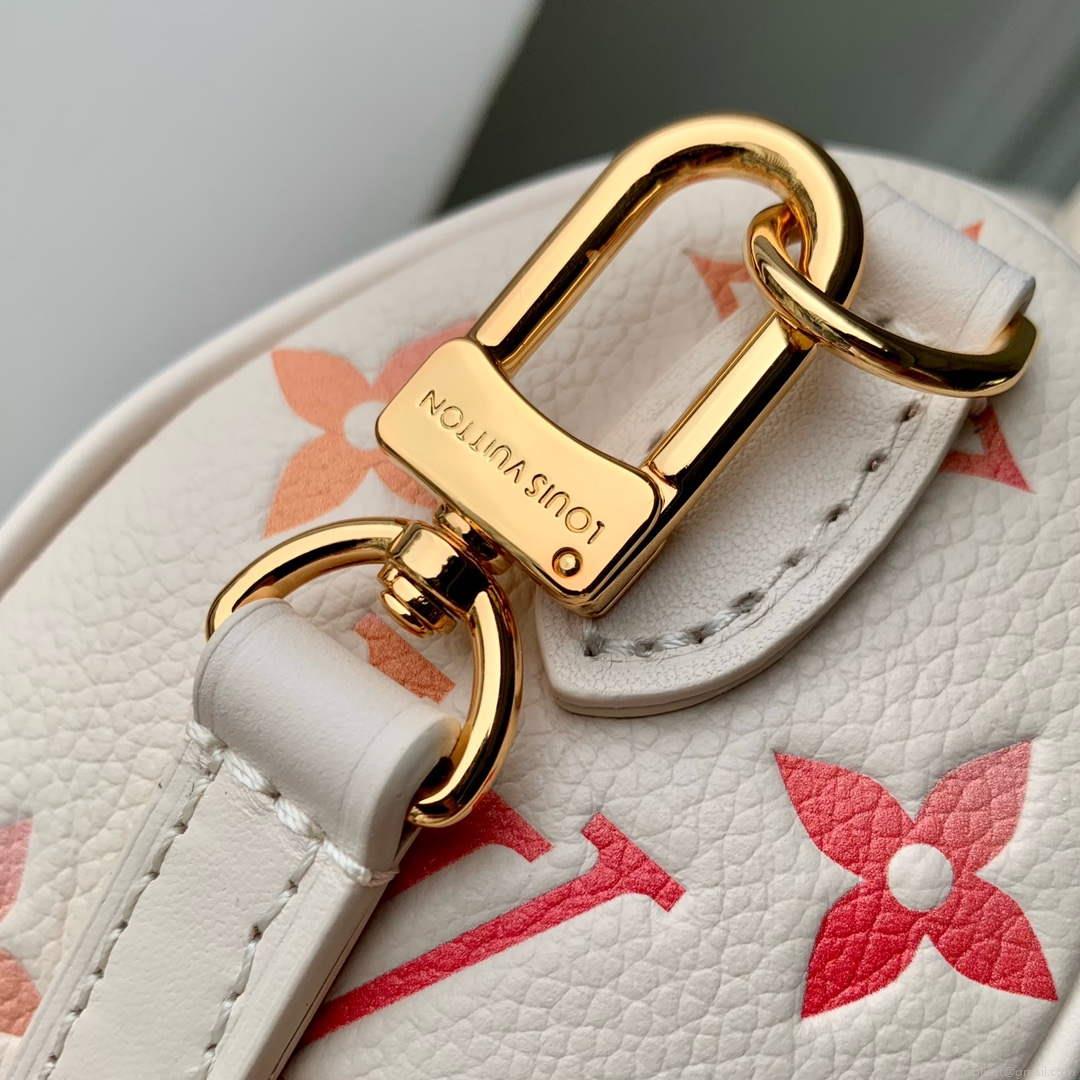 LV M83452 Louis Vuitton Nano Speedy Bag Sunrise Aquarelle