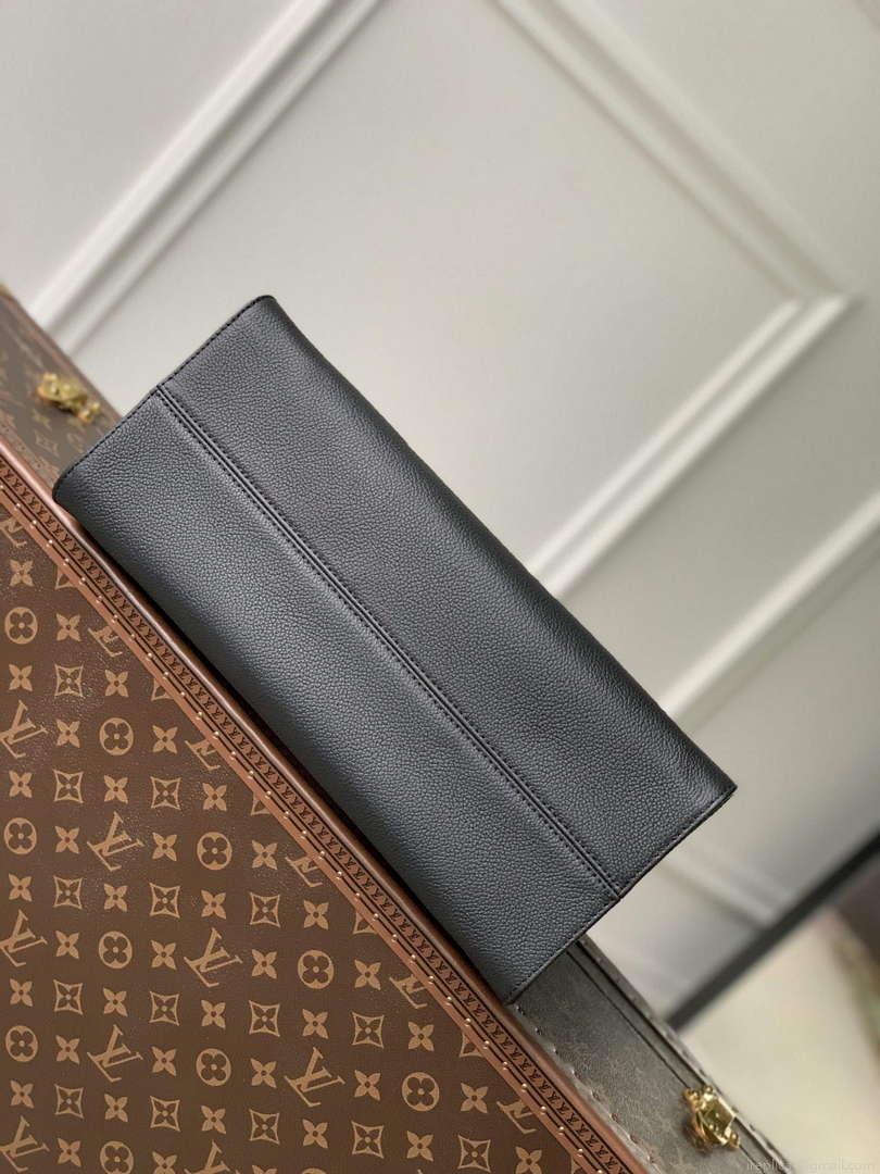 LV M24834 Louis Vuitton OnTheGo MM Bag Black