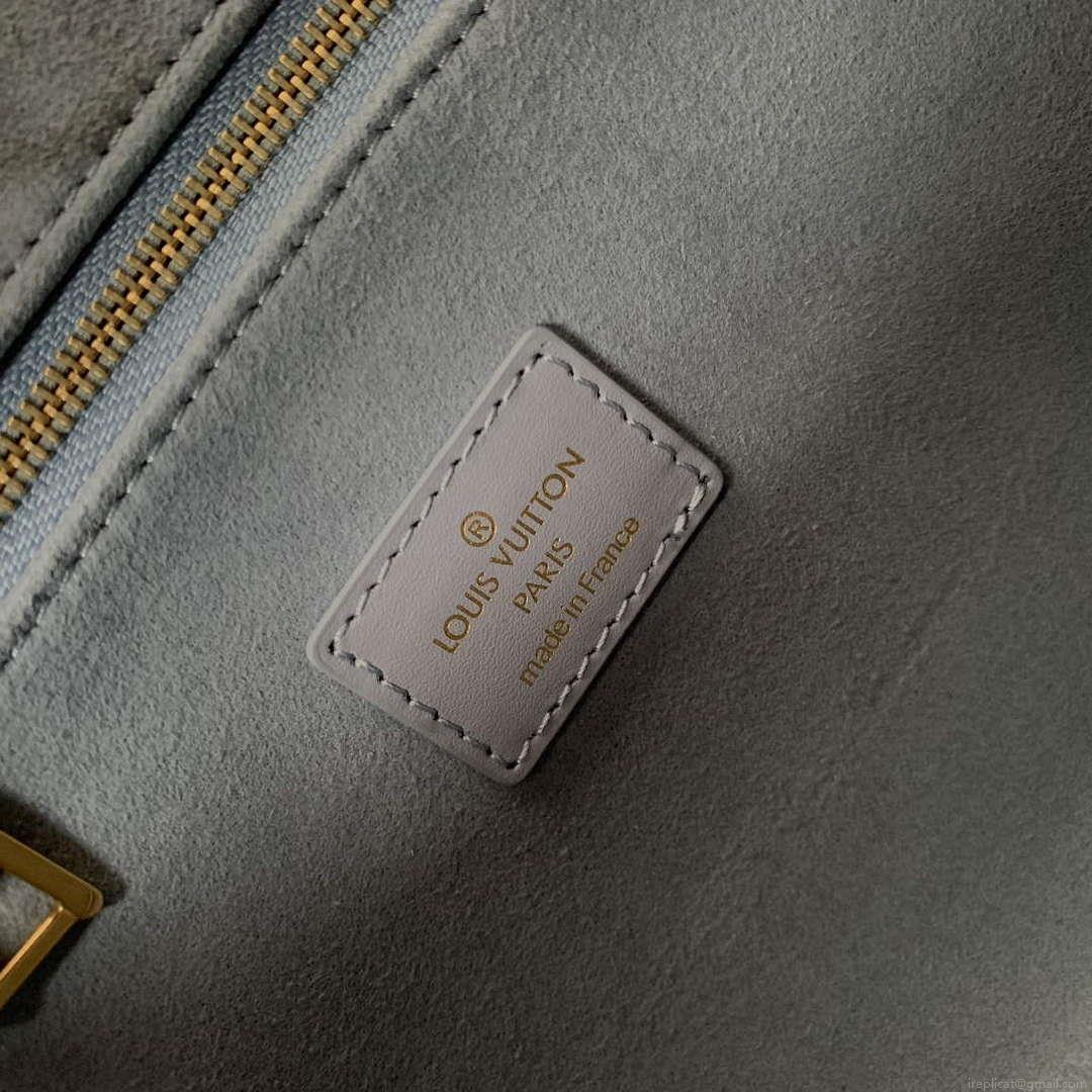 LV M46840 Louis Vuitton OnTheGo PM Handbag Blue Hour