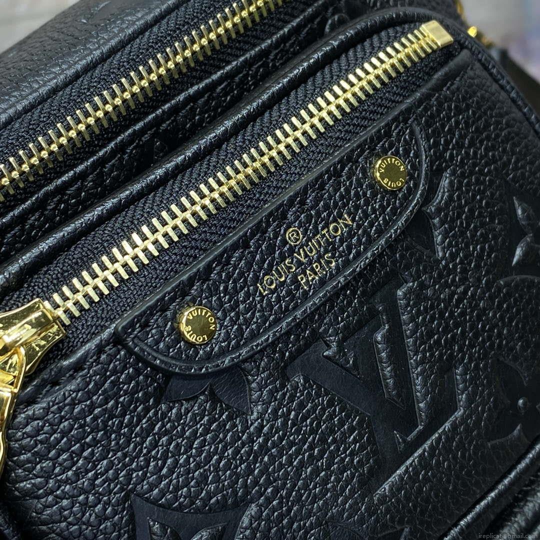 LV M46917 Louis Vuitton Mini Bumbag Monogram Empreinte Black