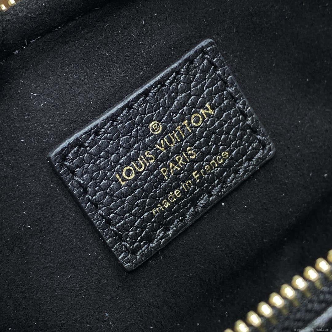 LV M46917 Louis Vuitton Mini Bumbag Monogram Empreinte Black