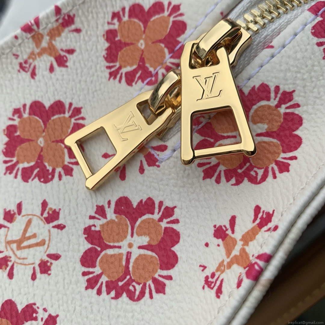 LV M25318 Louis Vuitton OnTheGo East West Handbag Coral