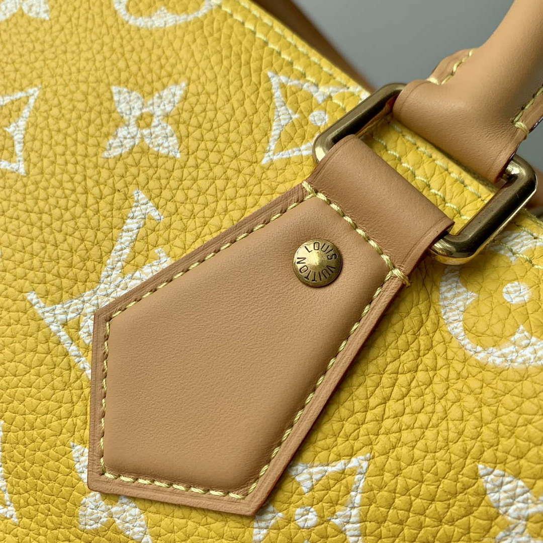 LV M24419 Louis Vuitton Speedy P9 Bandoulière 40 Bag Monogram Leather Yellow