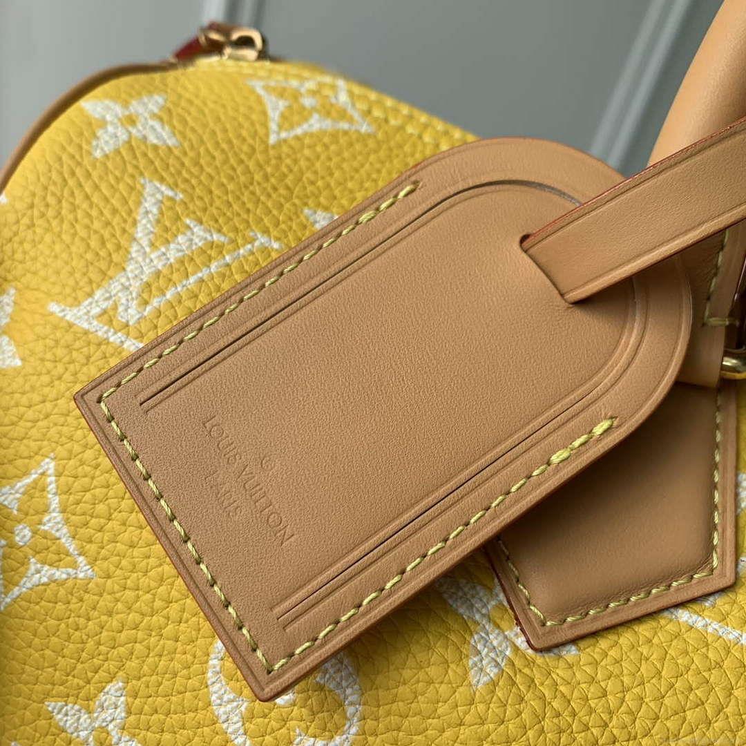 LV M24419 Louis Vuitton Speedy P9 Bandoulière 40 Bag Monogram Leather Yellow