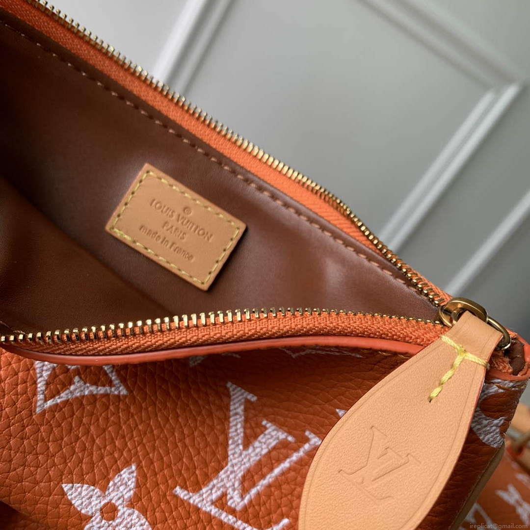 LV M24417 Louis Vuitton Speedy P9 Bandoulière 40 Bag Monogram Leather Orange