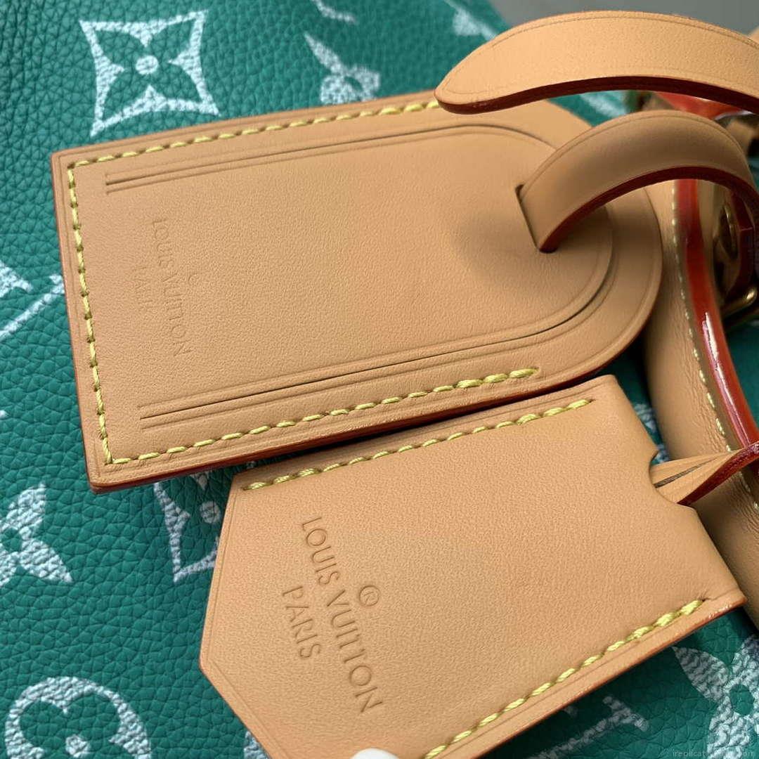 LV M24417 Louis Vuitton Speedy P9 Bandoulière 40 Bag Monogram Leather Light Green
