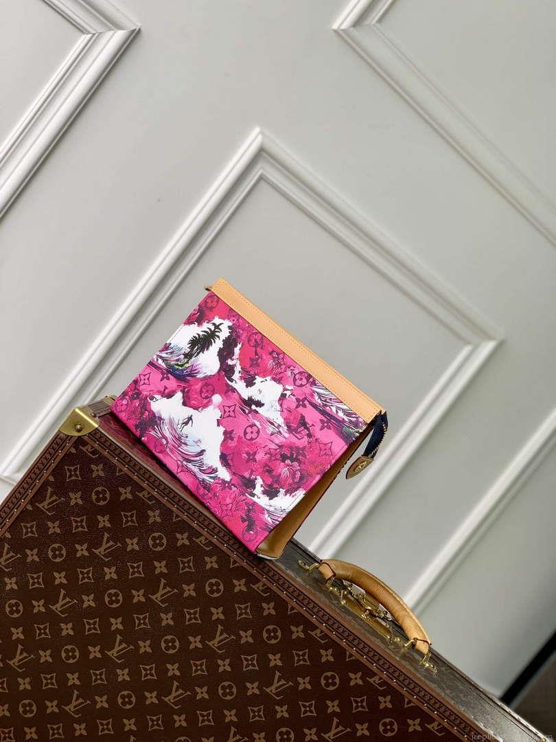 LV M83465 Louis Vuitton Pochette Voyage Nano City Bag Azalea Purple