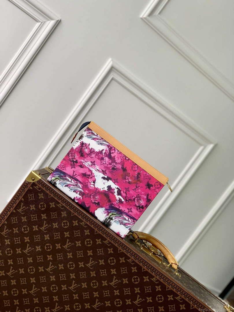 LV M83465 Louis Vuitton Pochette Voyage Nano City Bag Azalea Purple