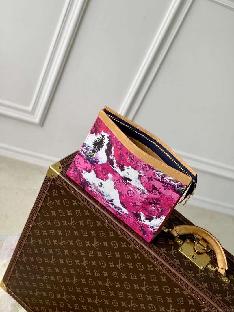 LV M83465 Louis Vuitton Pochette Voyage Nano City Bag Azalea Purple