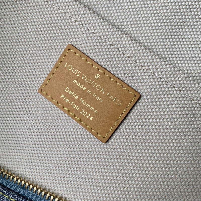 LV N40701 Louis Vuitton Speedy 40 Bandoulière Bag Blue