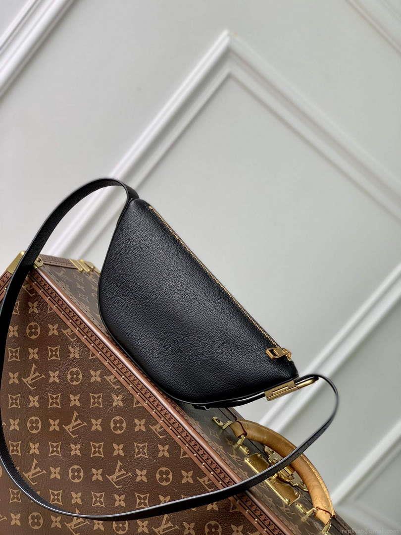 LV M11429 Louis Vuitton Low Key Bumbag Cognac Black