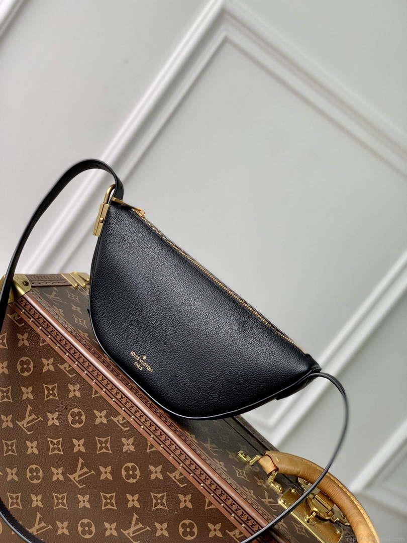 LV M11429 Louis Vuitton Low Key Bumbag Cognac Black