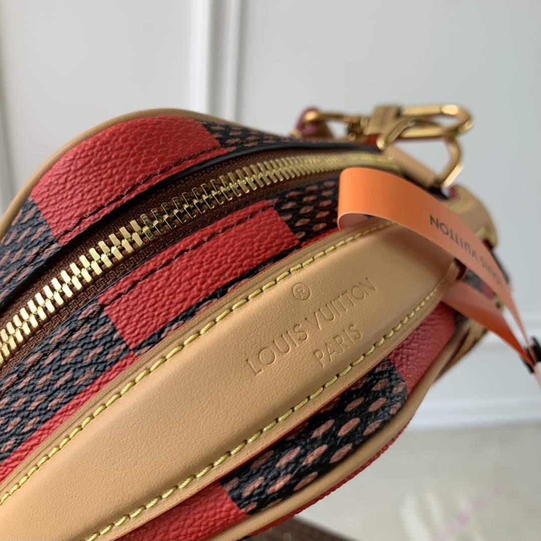 LV N40561 Louis Vuitton Chess Messenger Bag Red