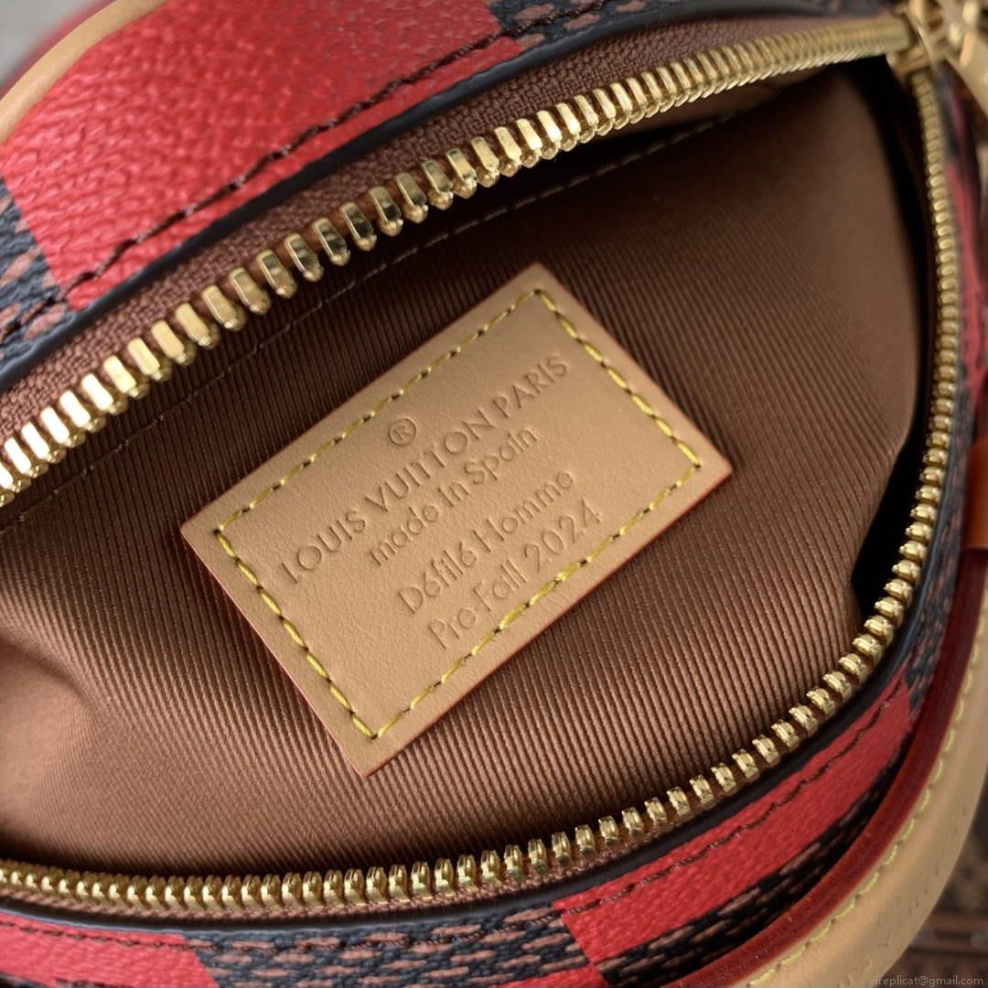 LV N40561 Louis Vuitton Chess Messenger Bag Red