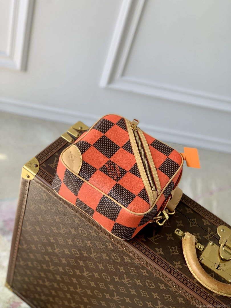 LV N40548 Louis Vuitton Chess Messenger Bag Orange