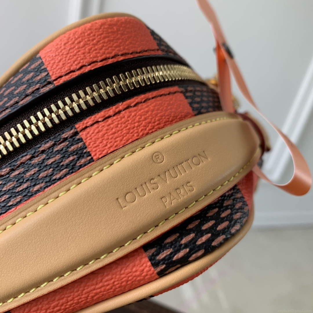 LV N40548 Louis Vuitton Chess Messenger Bag Orange