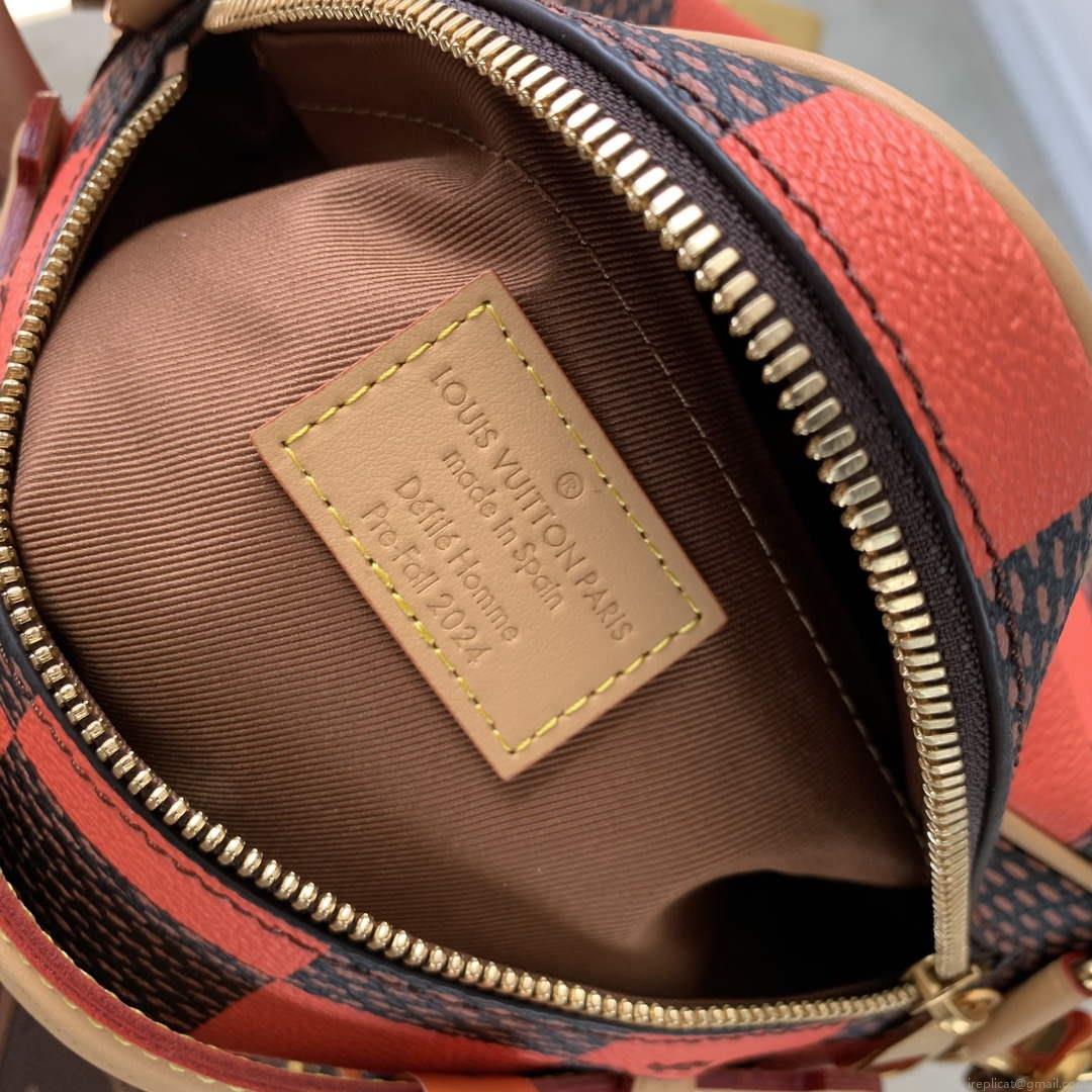 LV N40548 Louis Vuitton Chess Messenger Bag Orange
