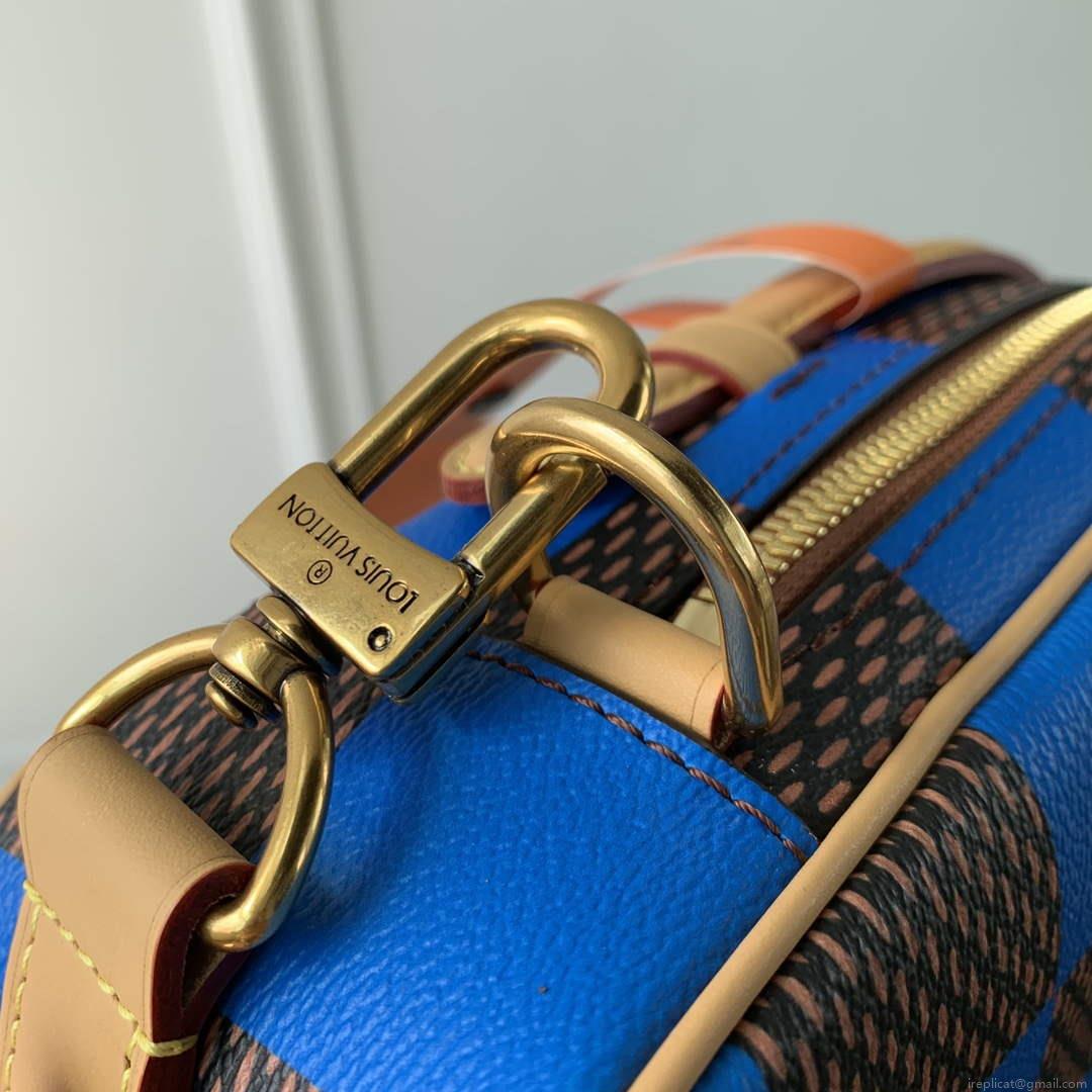 LV N40547 Louis Vuitton Chess Messenger Bag Blue