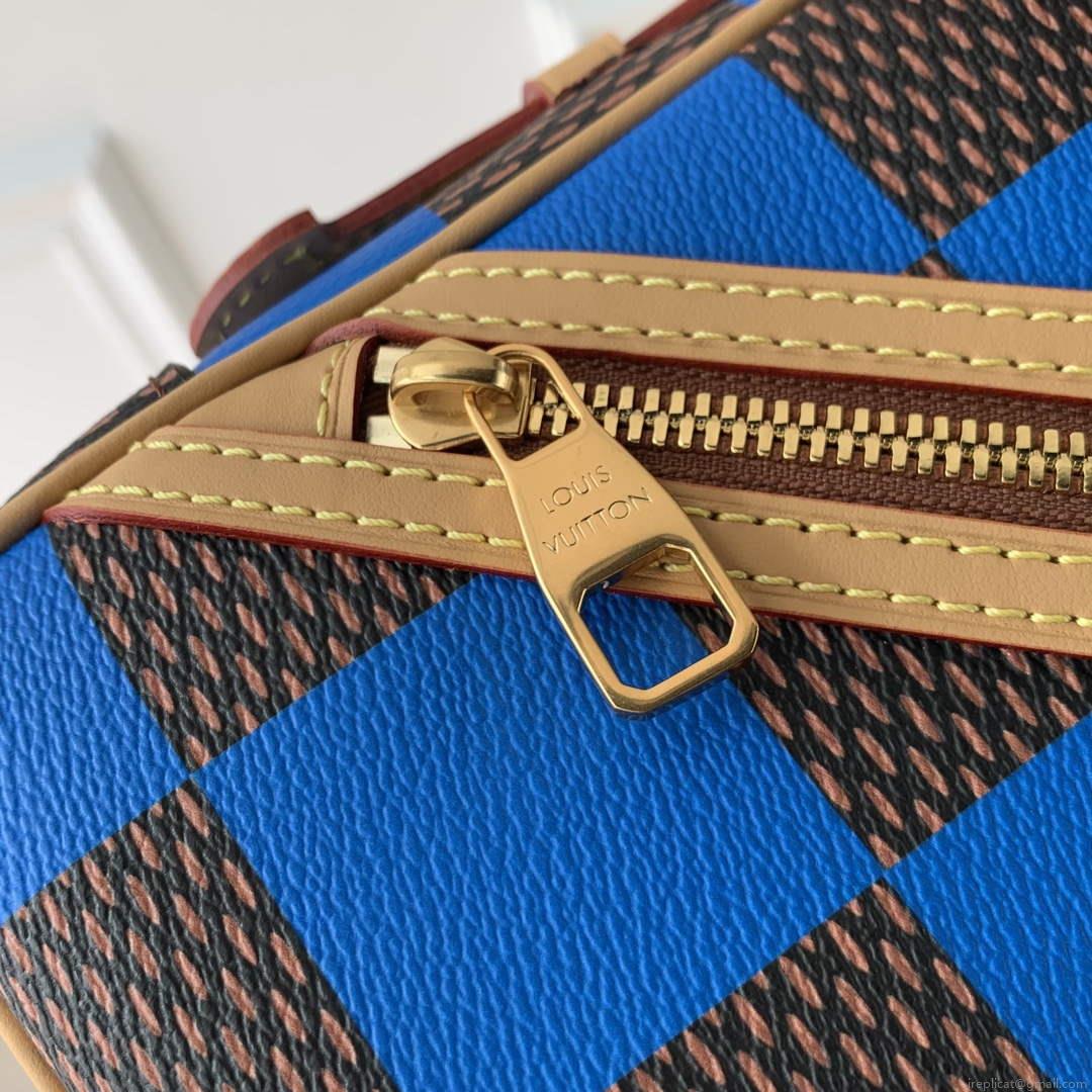 LV N40547 Louis Vuitton Chess Messenger Bag Blue