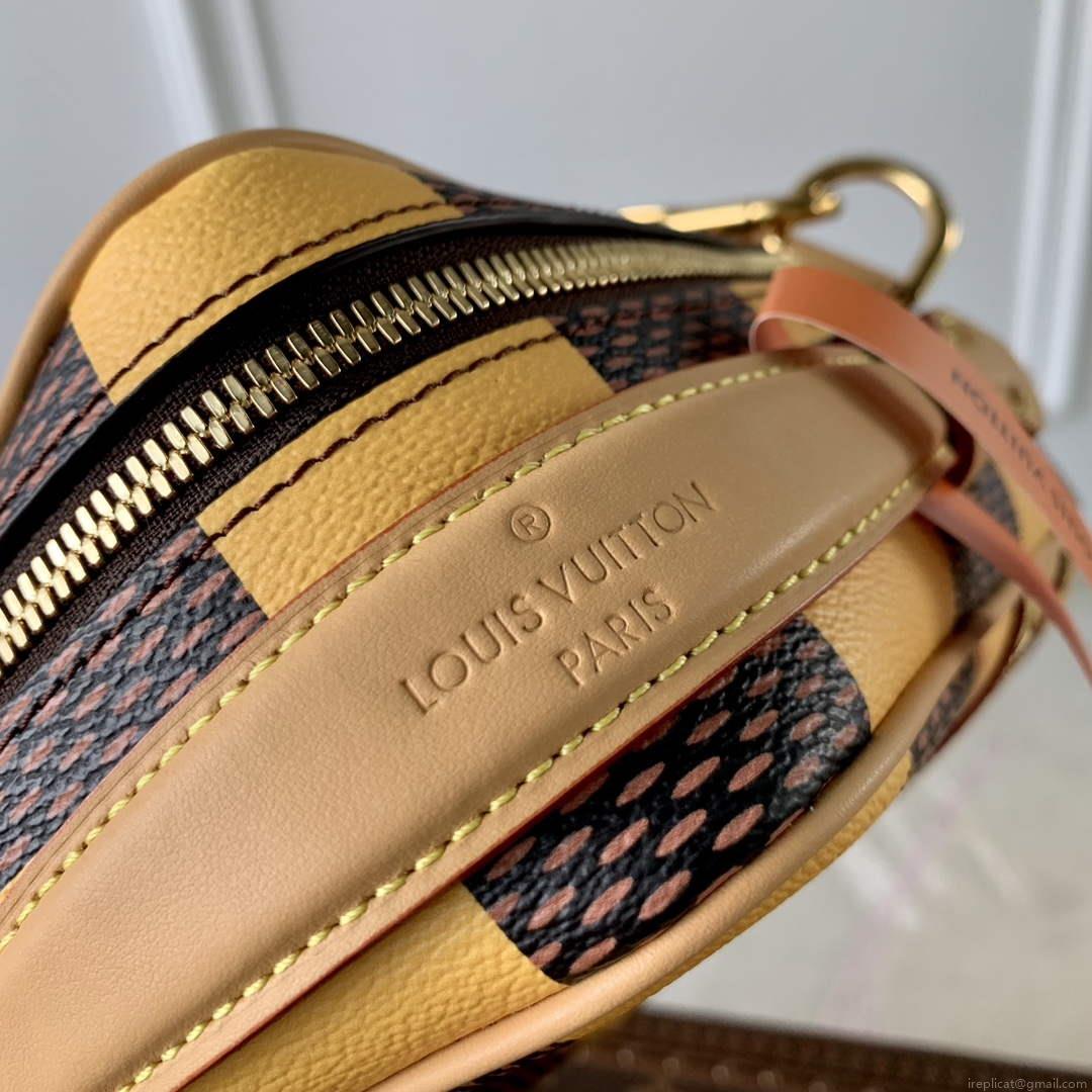 LV N40562 Louis Vuitton Chess Messenger Bag Yellow