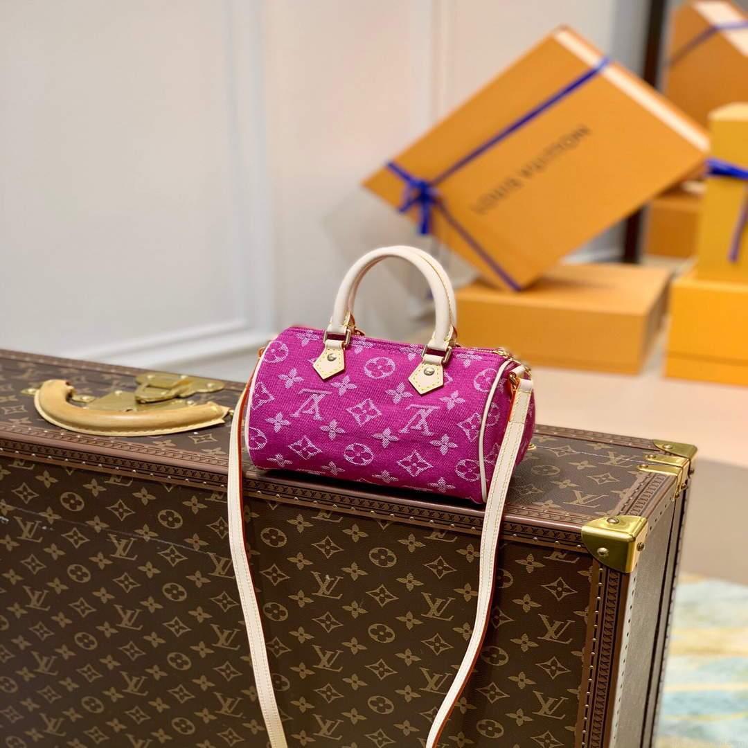 LV M61252 Louis Vuitton Nano Speedy Bag