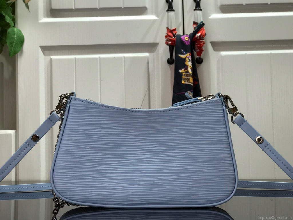 Louis Vuitton M80471 LV M80483 Easy Pouch On Strap Blue