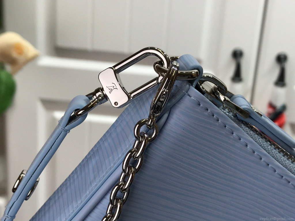Louis Vuitton M80471 LV M80483 Easy Pouch On Strap Blue