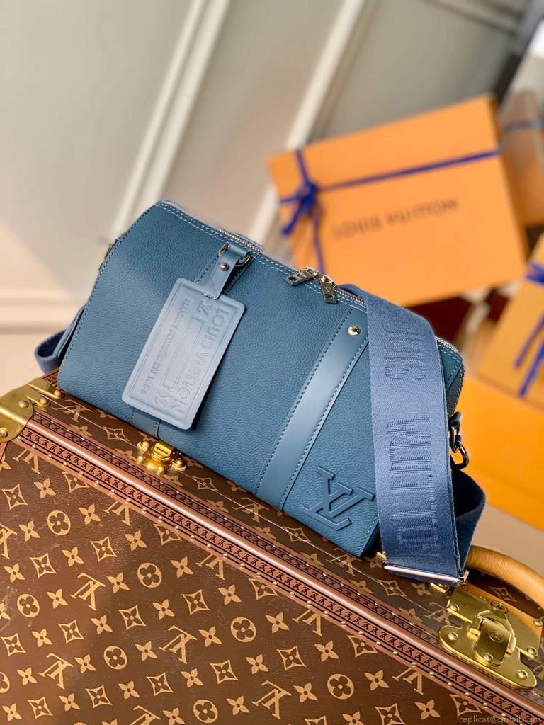 LV M59328 Louis Vuitton City Keepall Bag Blue
