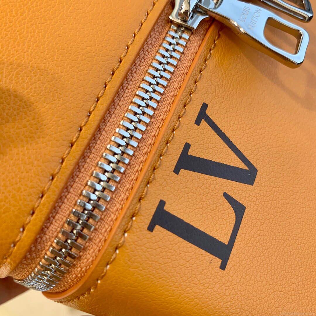 LV M59666 Louis Vuitton Vertical Box Trunk yellow