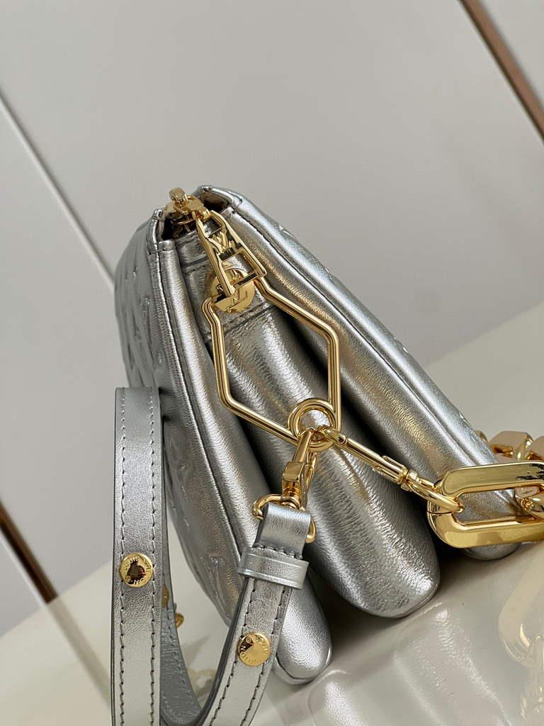 Louis Vuitton M20567 Coussin BB Shoulder LV M59396 bag Silver