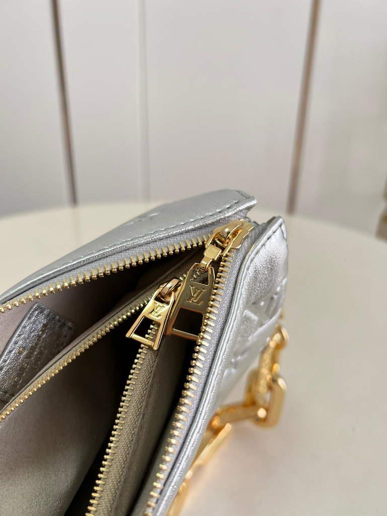 Louis Vuitton M20567 Coussin BB Shoulder LV M59396 bag Silver